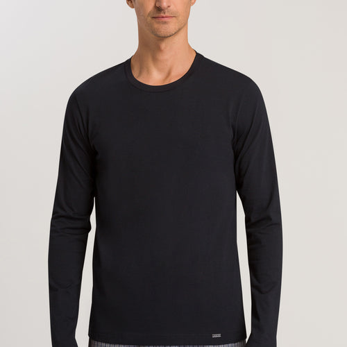 75053 Living Shirts Long Sleeve Shirt - 019 Black