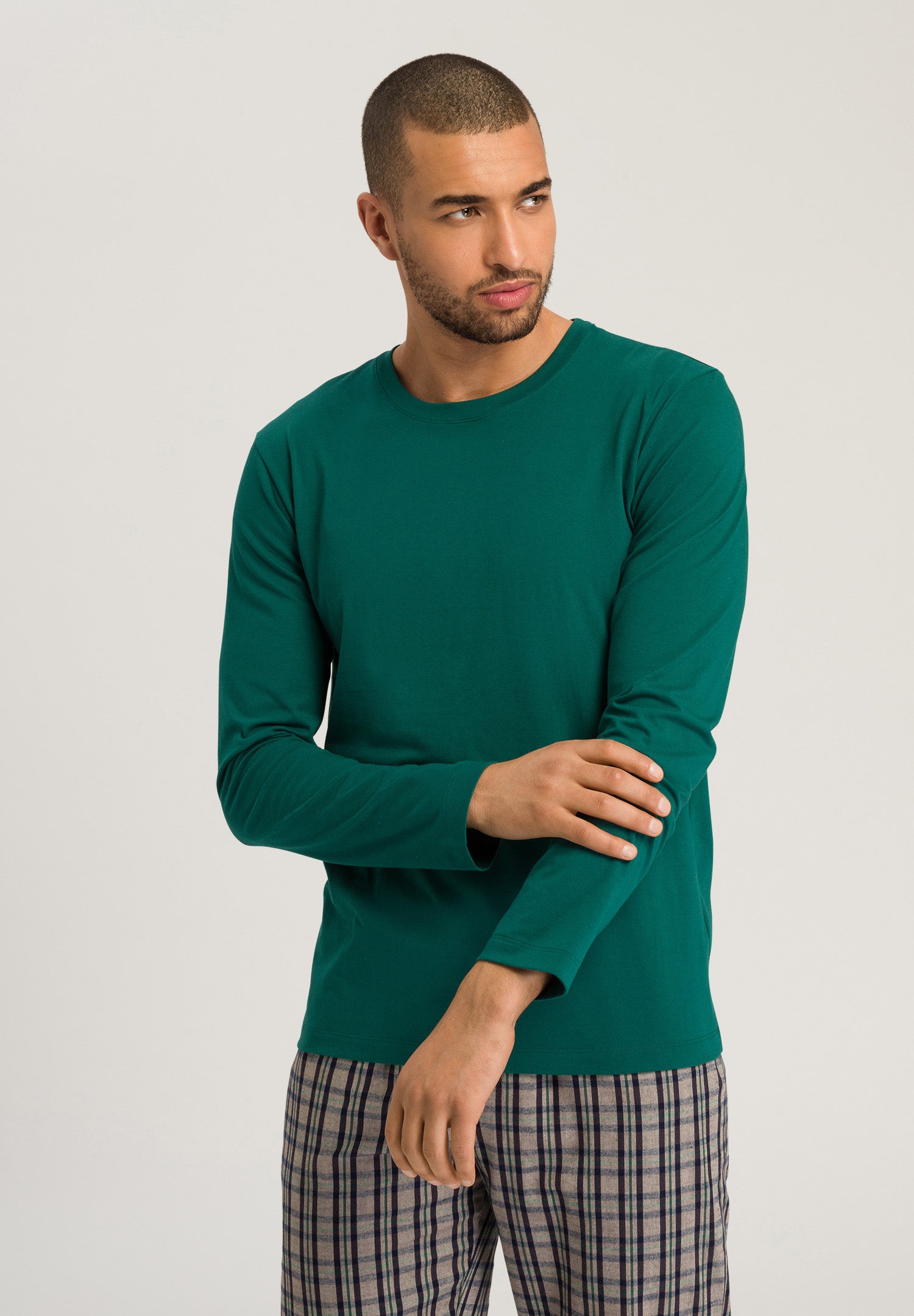 75053 Living Shirts Long Sleeve Shirt - 2748 Pine Green