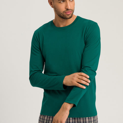 75053 Living Shirts Long Sleeve Shirt - 2748 Pine Green