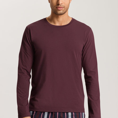 75053 Living Shirts Long Sleeve Shirt - 2792 Dark Chocolate