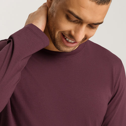 75053 Living Shirts Long Sleeve Shirt - 2792 Dark Chocolate