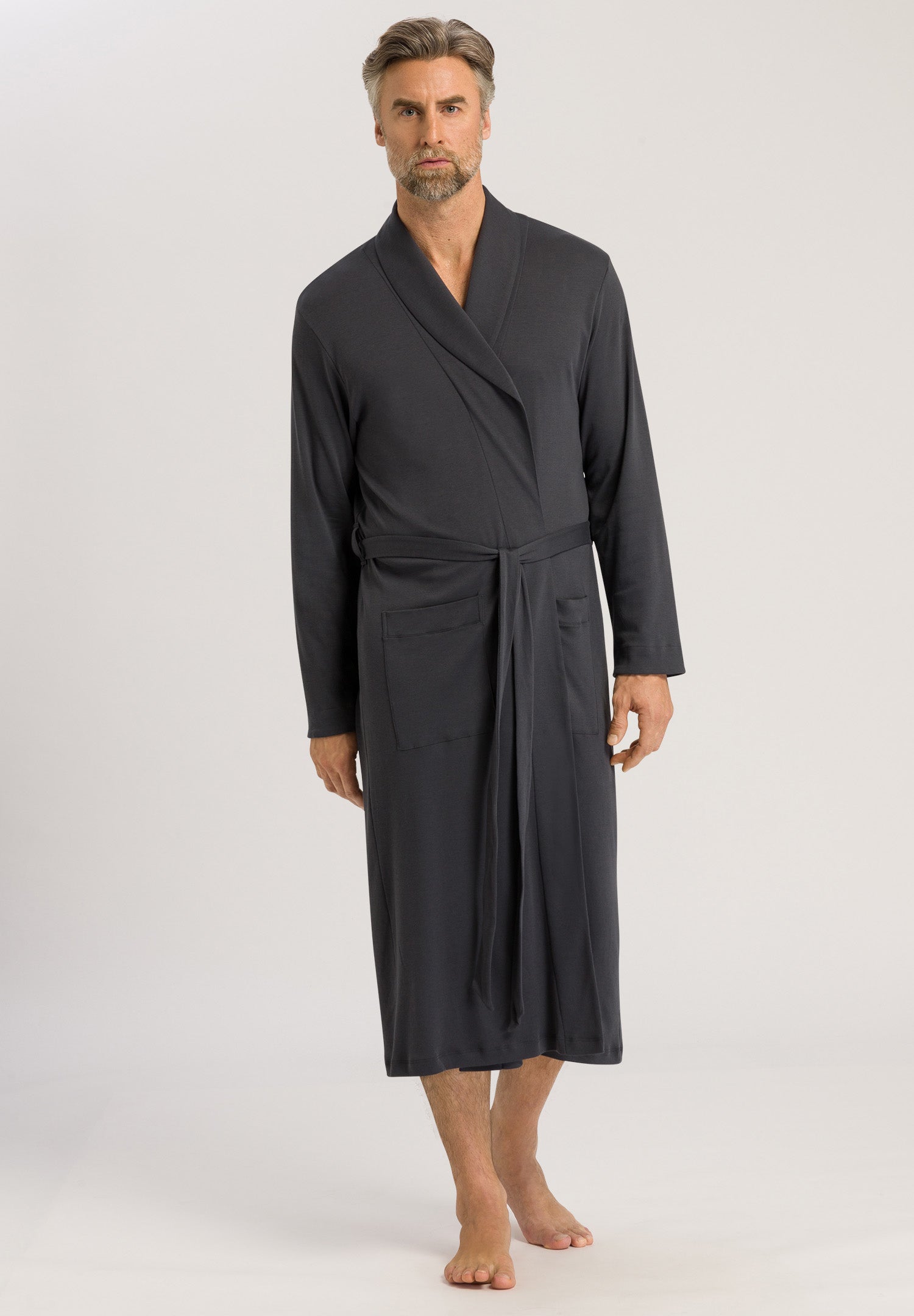 75438 Night & Day Knit Robe - 2844 Dark Shale