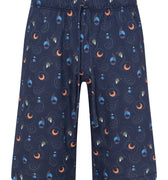 75513 Night And Day SHORT KNIT PANT - 2350 Galaxy Print