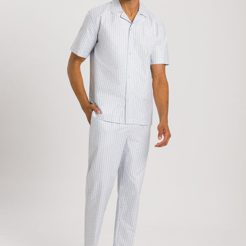 75766 S/SLV PAJAMA - 2874 Hanro Stripe