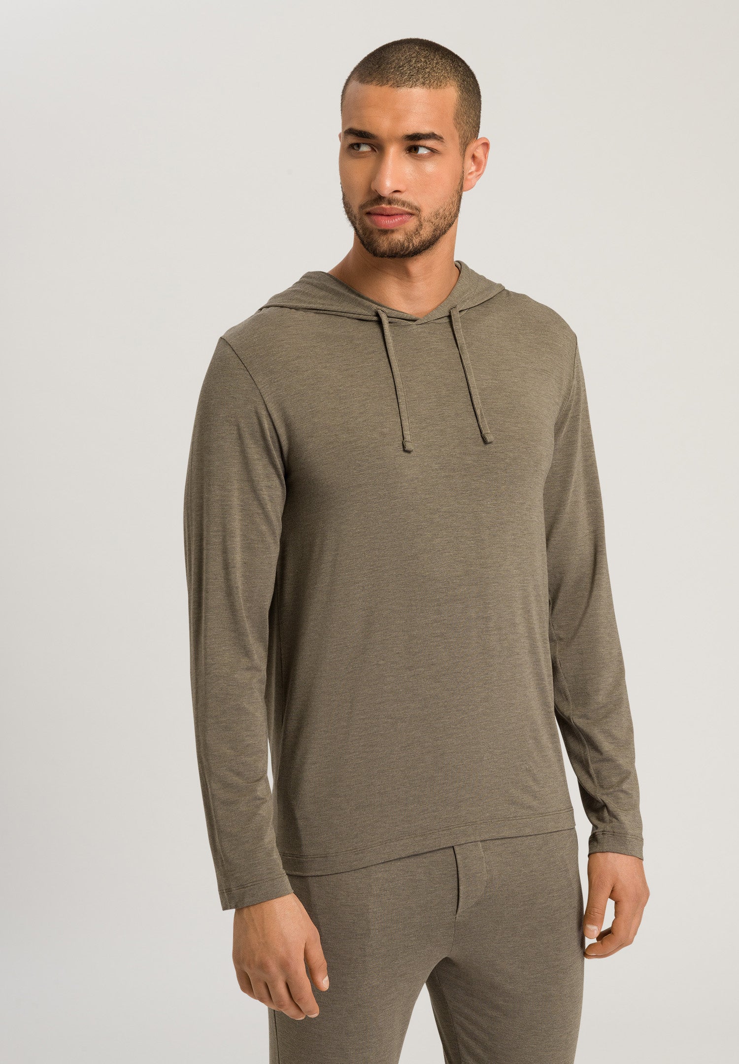 75990 Casuals Hoody - 1267 Dark Elmwood Melange