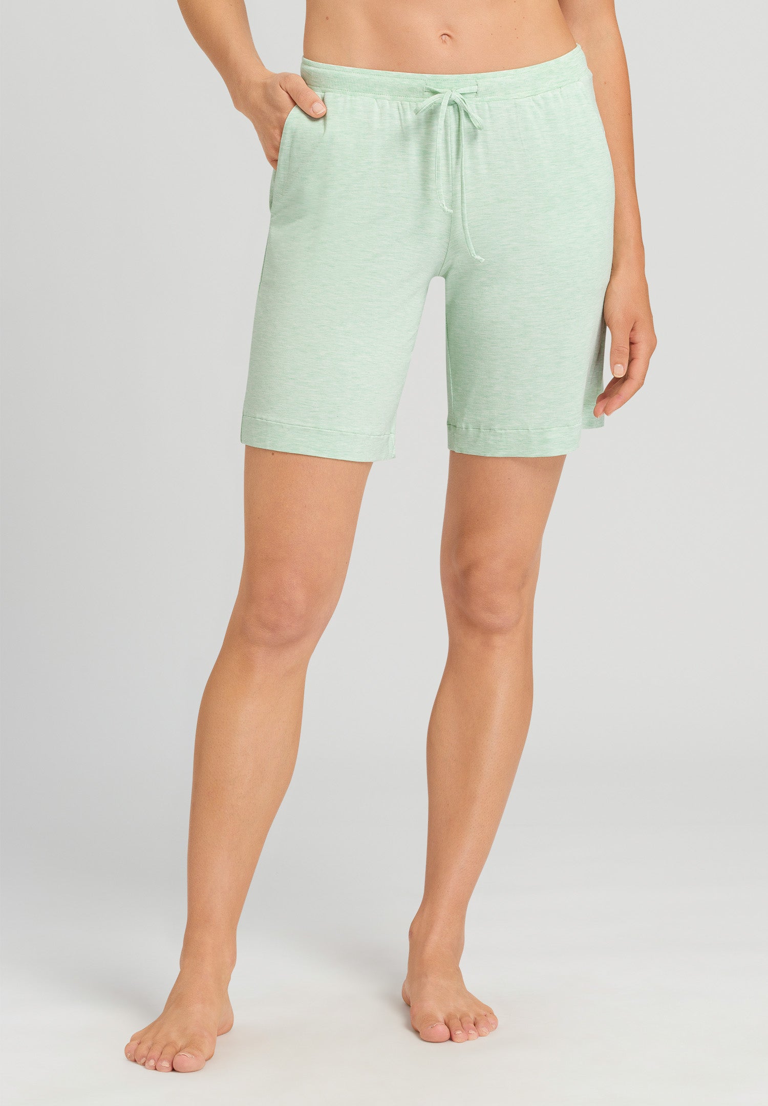 76238 Natural Elegance Shorts - 2374 Pistachio Melange