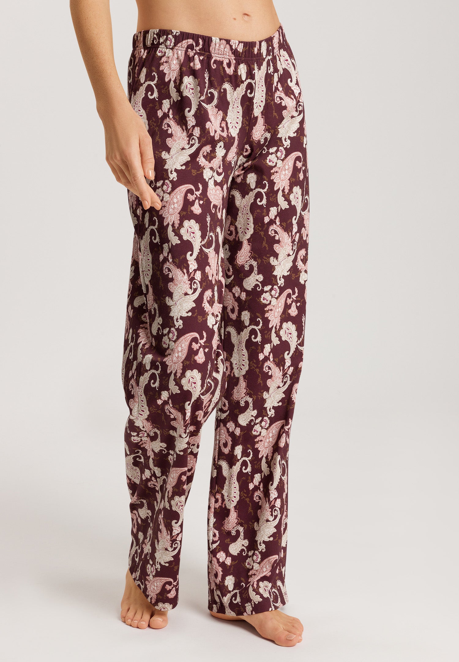 76492 Loungy Nights Knit Pants - 2162 Meraki Paisley