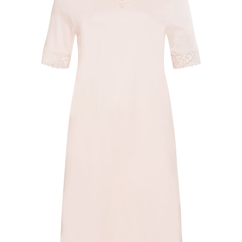 77040 Moments S/Slv Nightgown 100 Cm - 1334 Crystal Pink