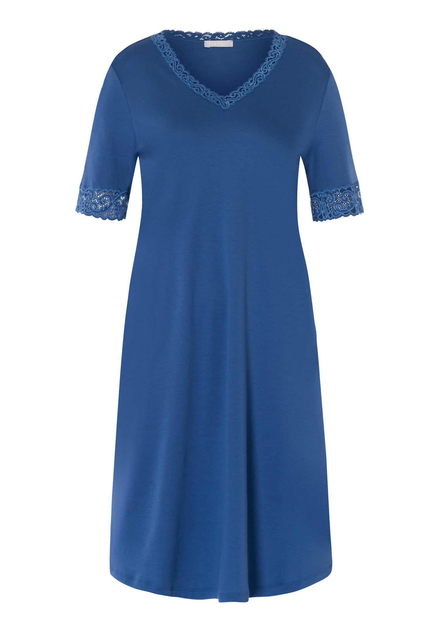 77040 Moments S/Slv Nightgown 100 Cm - 2604 True Navy