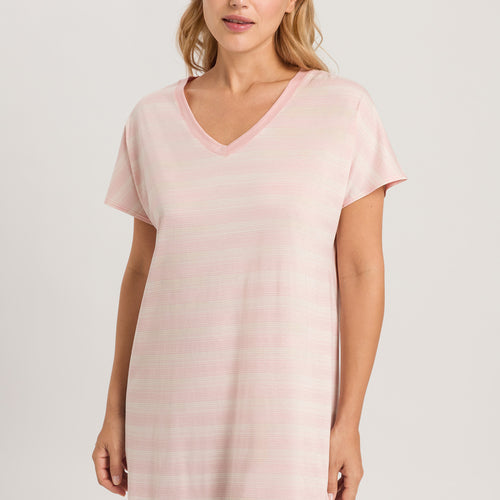 77111 Laura Bigshirt - 2881 Coral Stripes