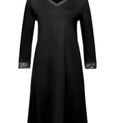 Moments 3/4 Sleeve Gown Nightdress 100cm | Black 77162-019