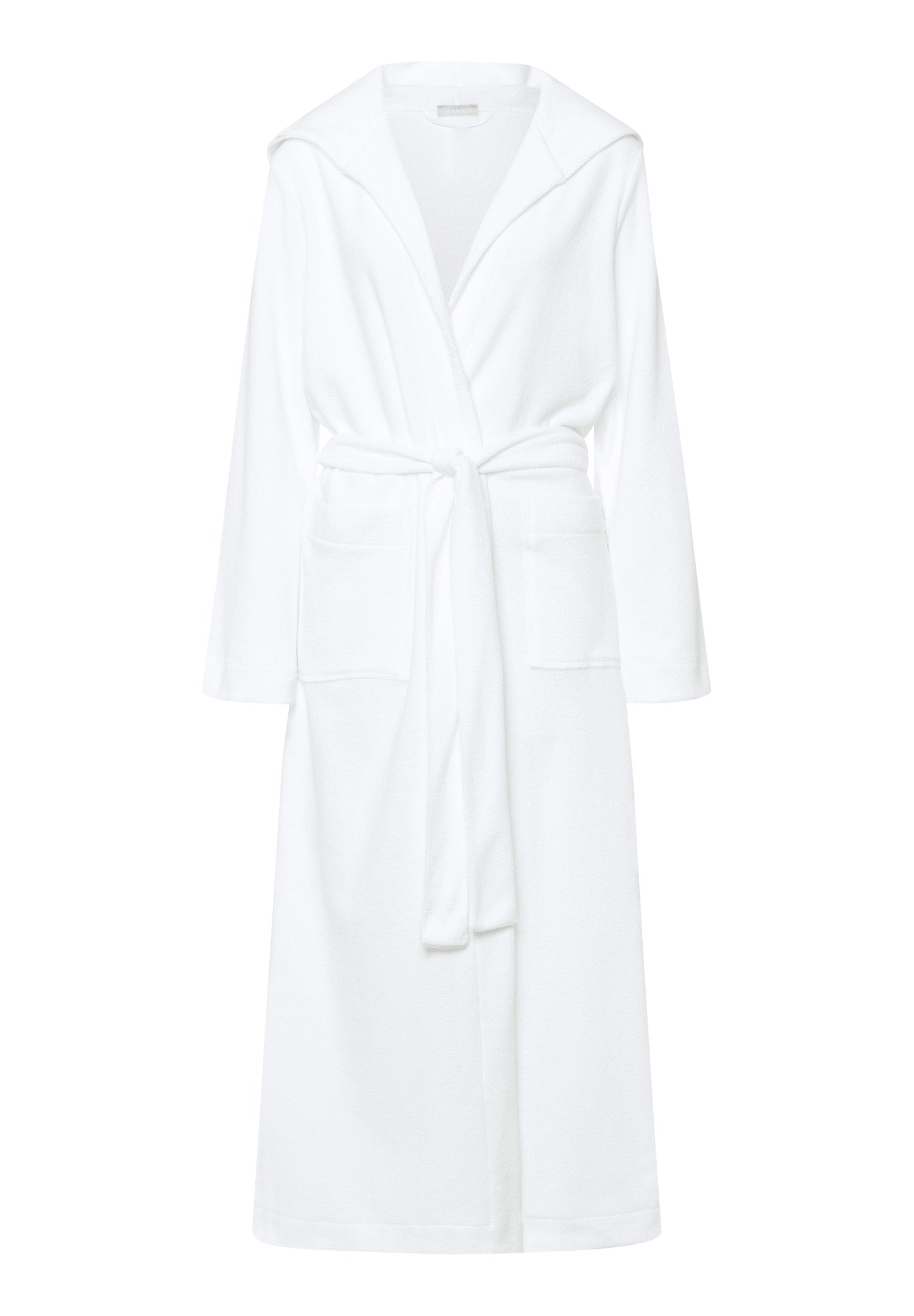 77304 Robe Selection Plush Long Hooded Robe - 101 White