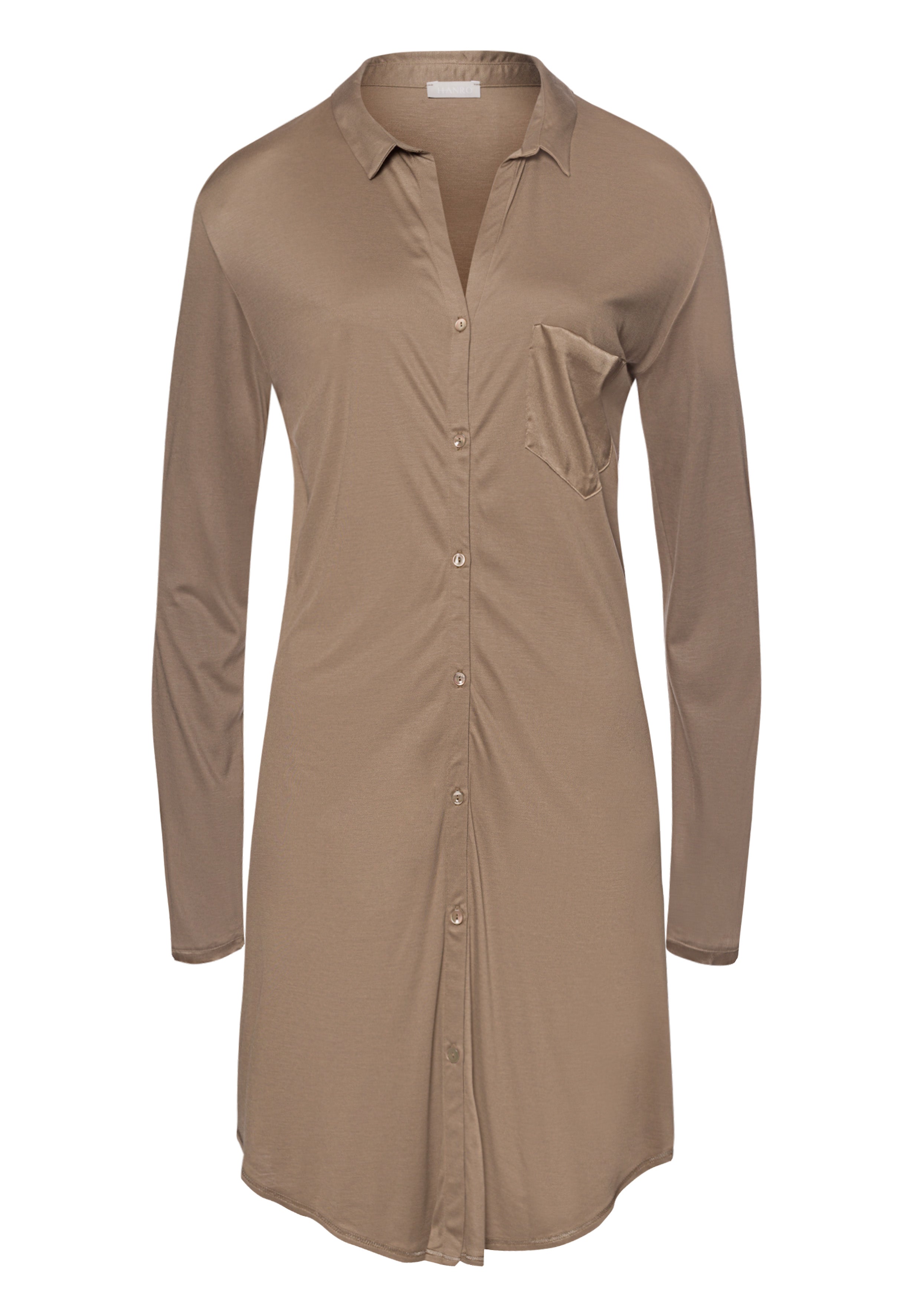 77420 Grand Central Boyfriend Shirt - 2847 Taupe