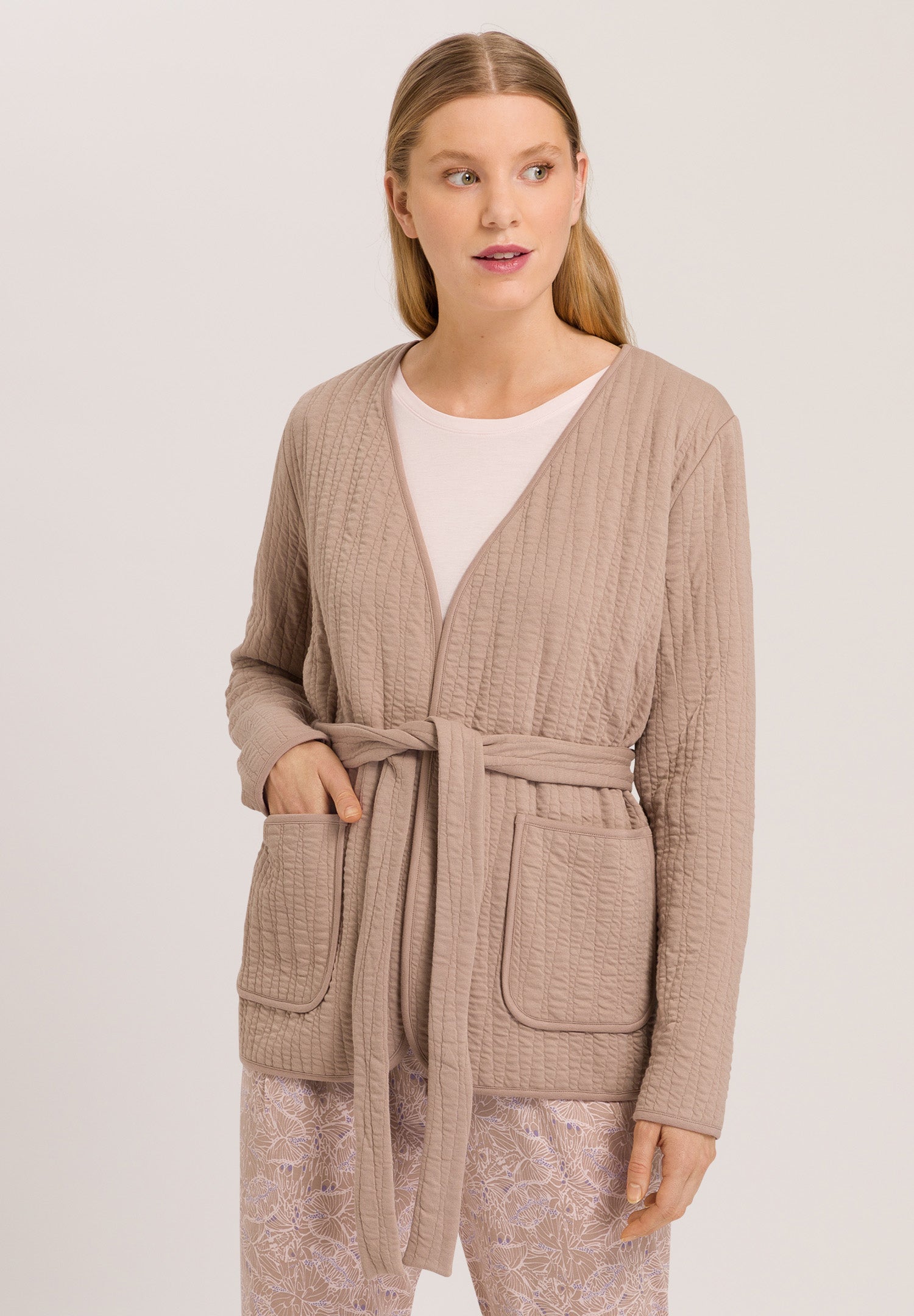 77538 Sleep And Lounge Jacket - 2819 Mocha