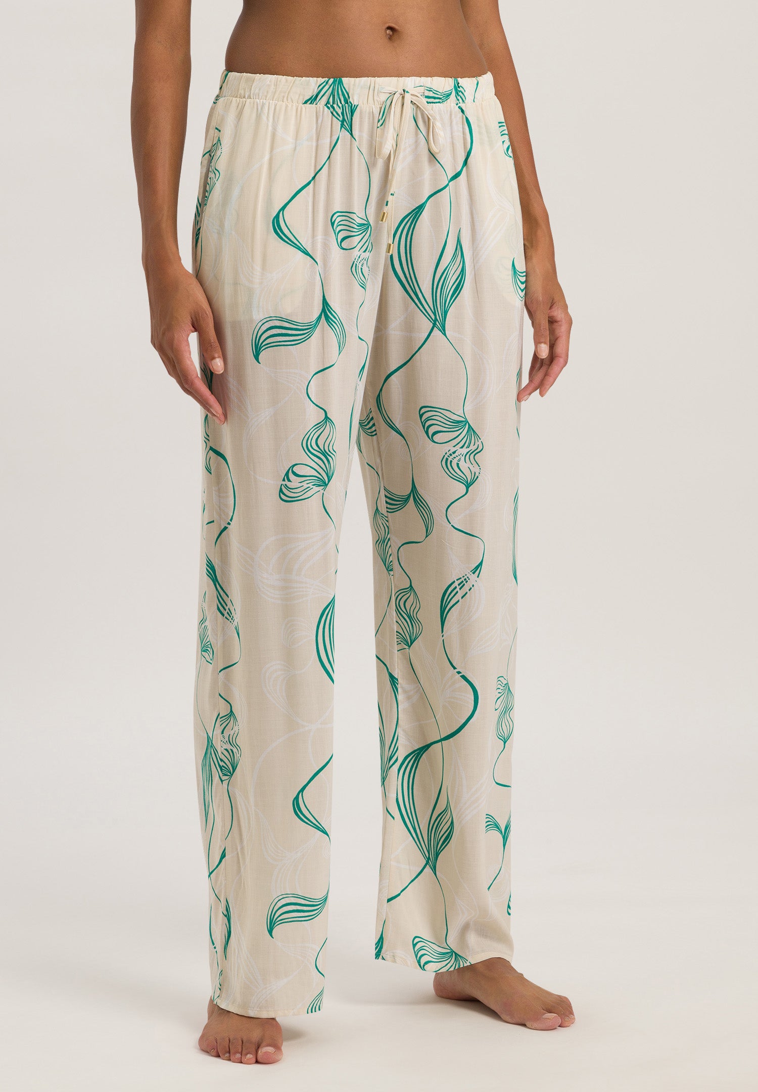 77617 Sleep And Lounge Woven Long Pant - 1261 Lively Lines