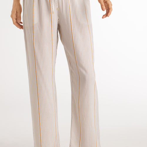 77617 Sleep And Lounge Woven Long Pant - 2008 Safari Stripe