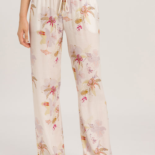 77617 Sleep And Lounge Woven Long Pant - 2956 Bustling Garden