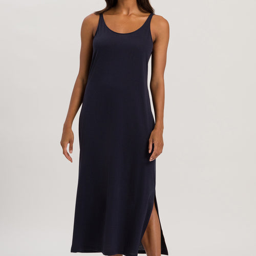 77655 Laura LONG TANK GOWN - 1630 Midnight