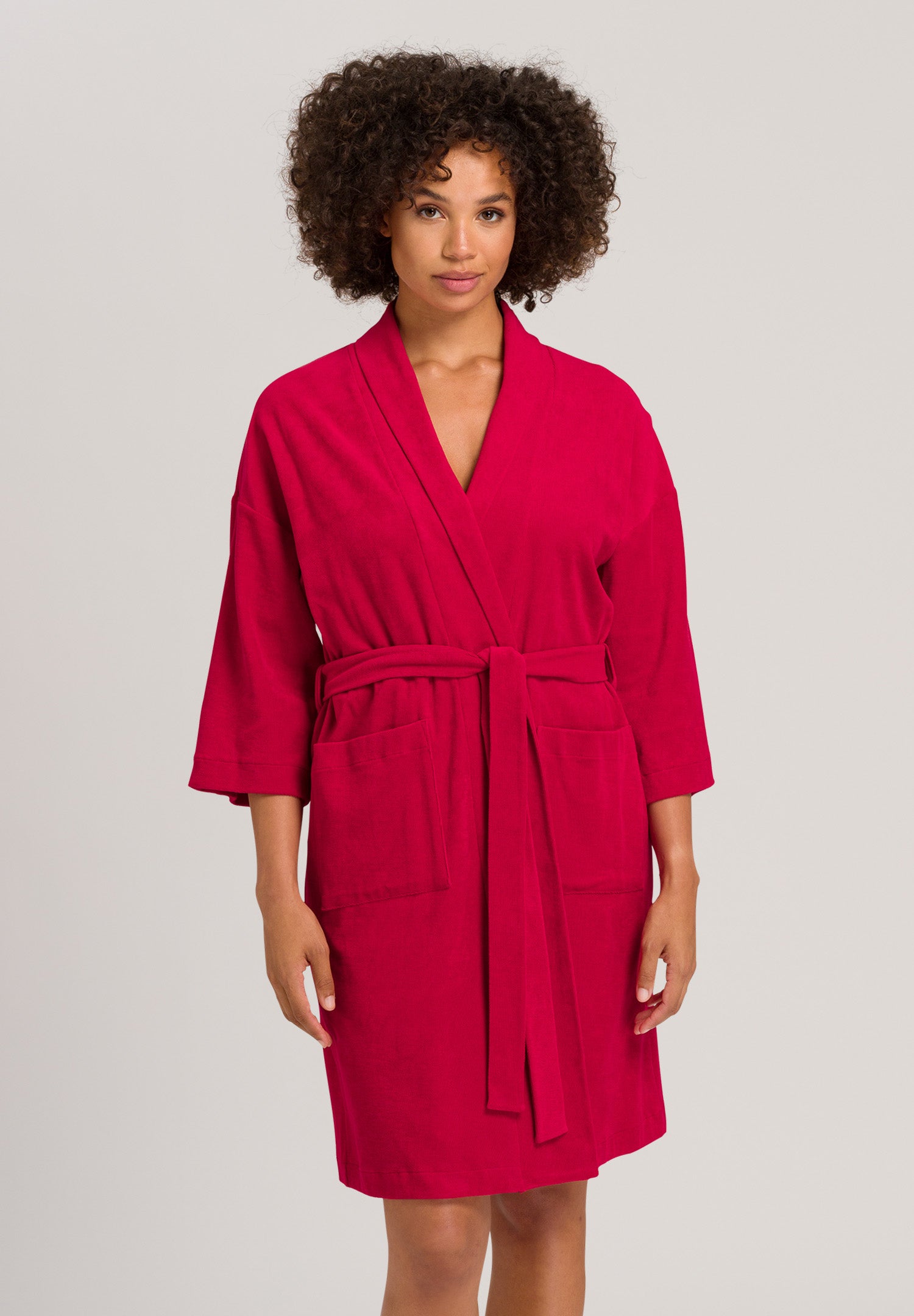 77750 Sleep And Lounge Robe - 2401 Garnet Red