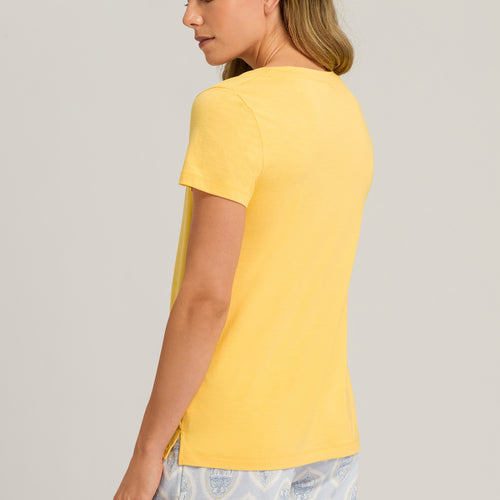 77876 Sleep And Lounge Short Sleeve Shirt - 1247 Sunshine