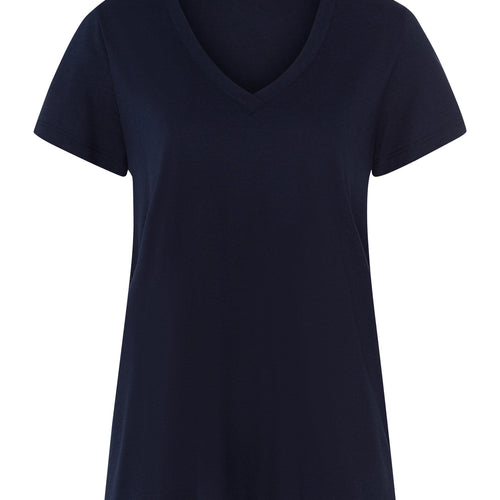 77876 Sleep And Lounge Short Sleeve Shirt - 1610 Deep Navy