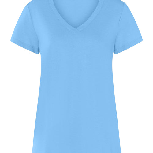 77876 Sleep And Lounge Short Sleeve Shirt - 2547 Angelite