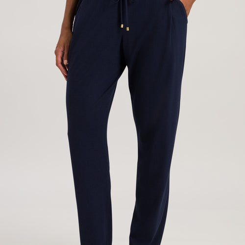 77880 Sleep And Lounge Knit Long Pant - 1610 Deep Navy