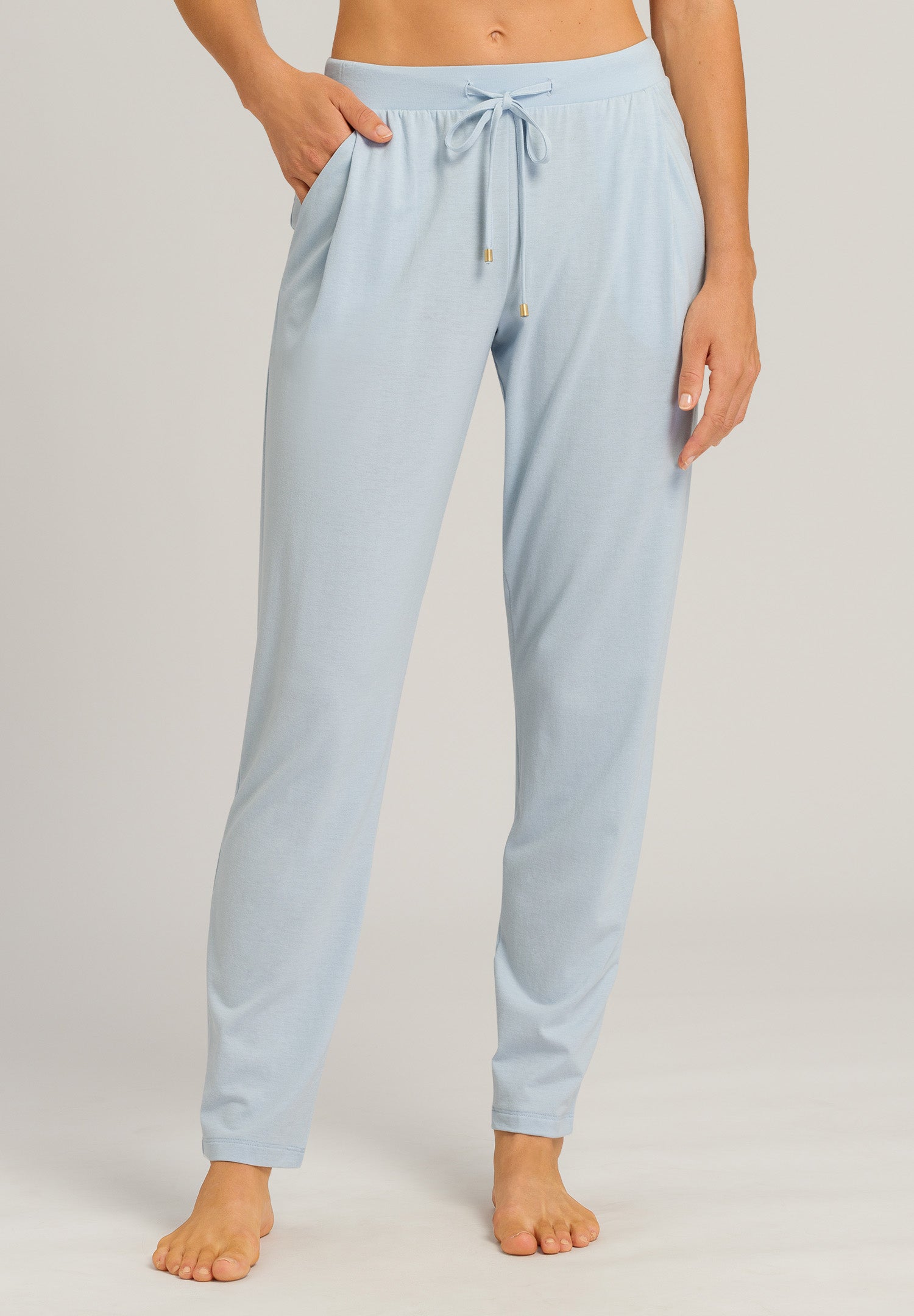 77880 Sleep And Lounge Knit Long Pant - 2518 Misty Blue