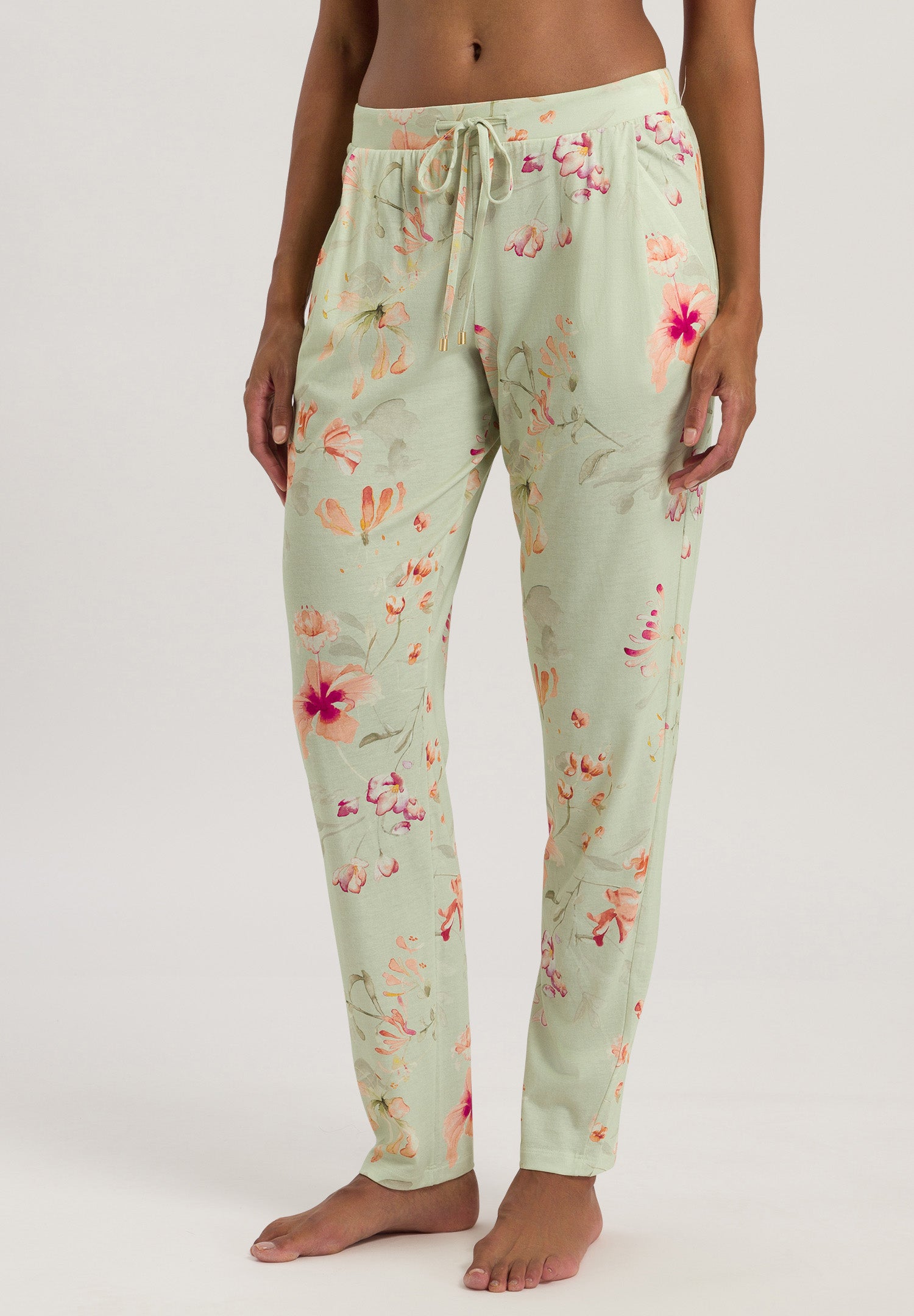 77882 Sleep And Lounge Knit Pants Print - 1260 Aquarelle Garden