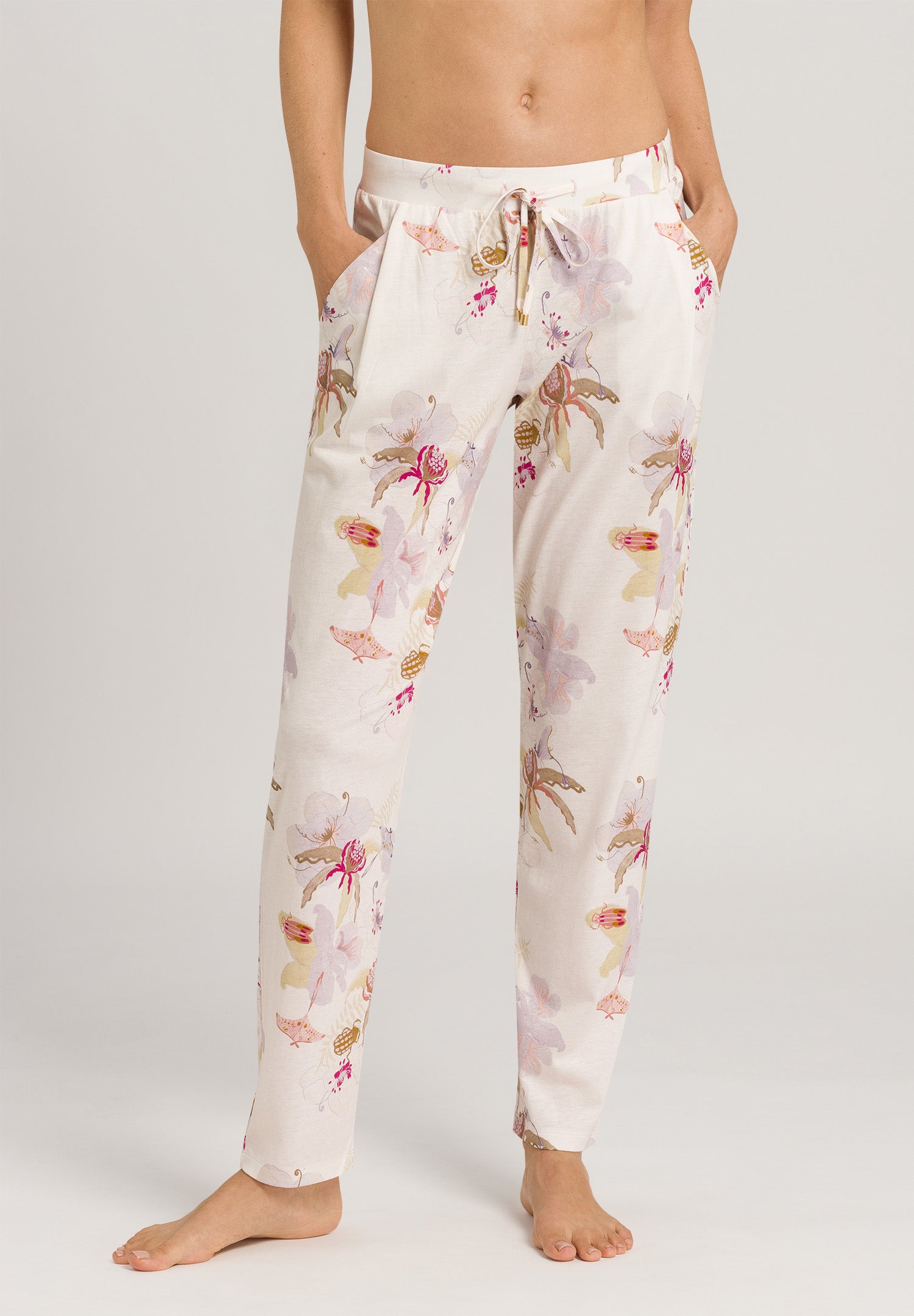 77882 Sleep And Lounge Knit Pants Print - 2956 Bustling Garden