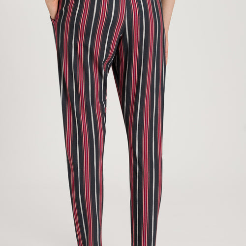 77882 Sleep And Lounge Knit Pants Print - 2984 Marsala Stripe