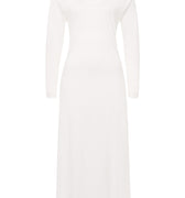 77947 Pure Essence Long Sleeve Gown - 102 Off White