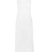 77951 Cotton Deluxe Long Tank Gown - 101 White