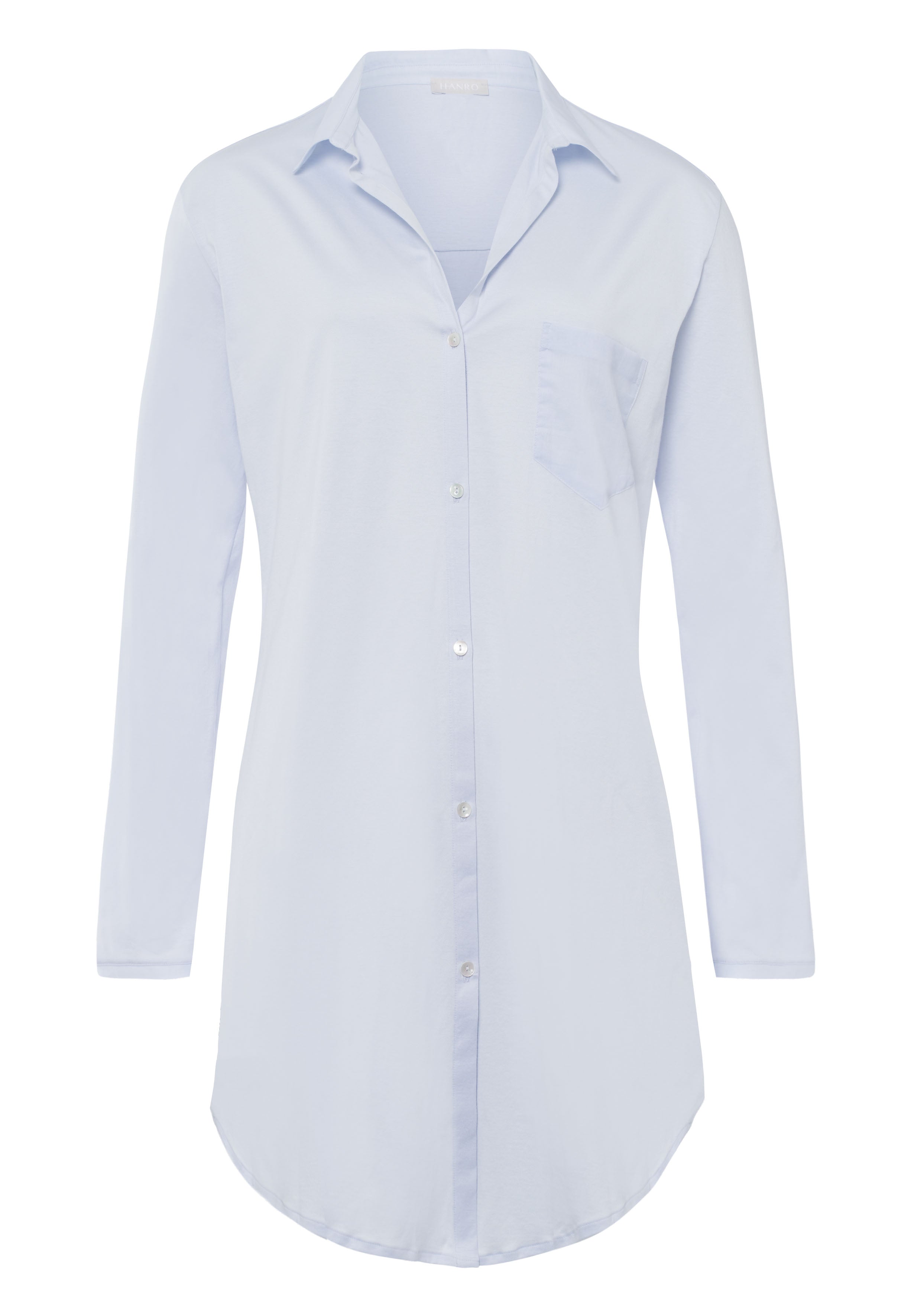 77958 Cotton Deluxe Boyfriend Sleepshirt - 511 Blue Glow