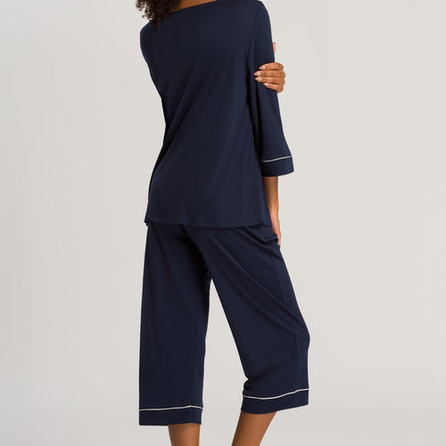 77965 Natural Comfort 3/4 Slv Pajama - 1610 Deep Navy