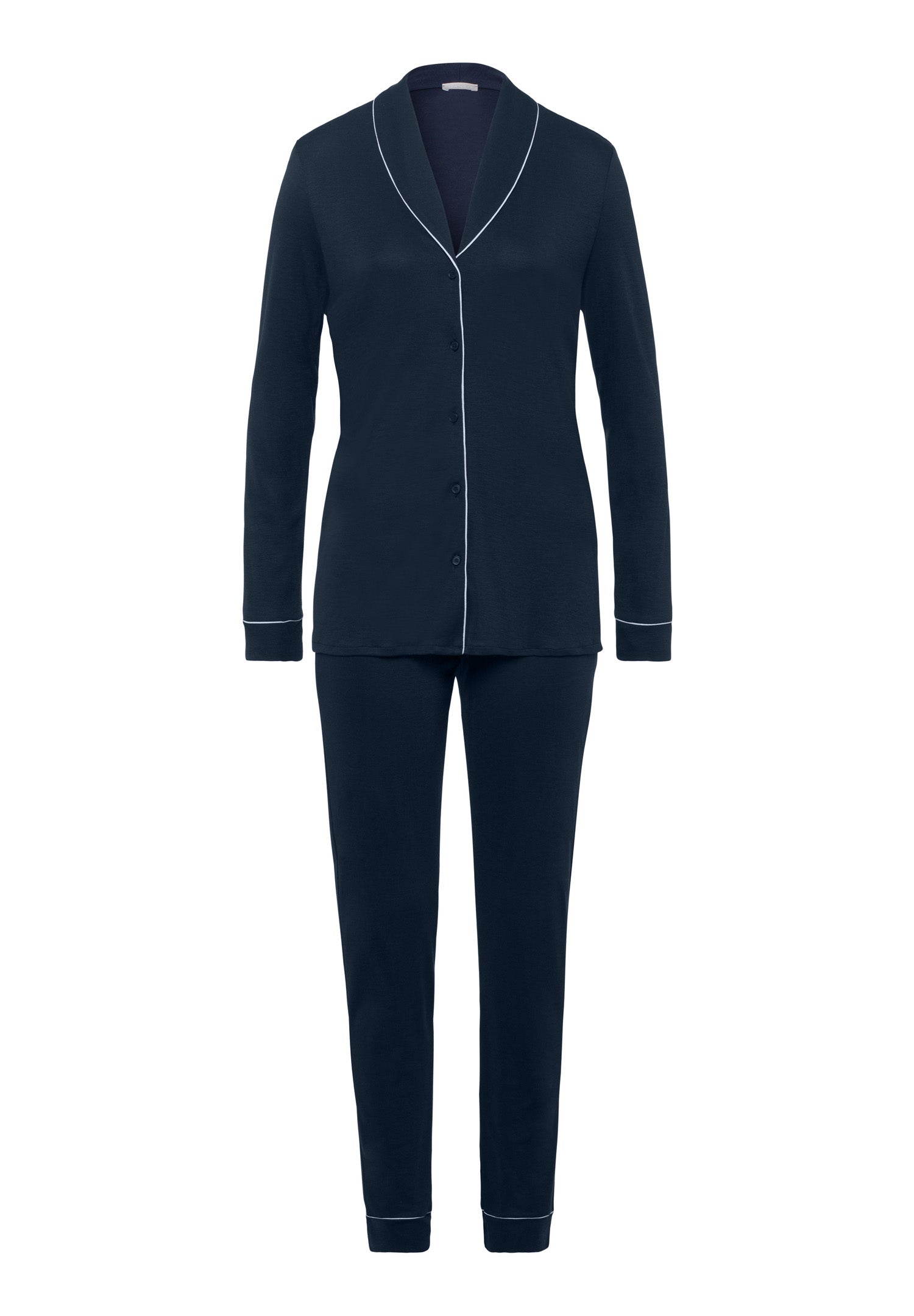 77966 Natural Comfort L/Slv Pajama - 1610 Deep Navy