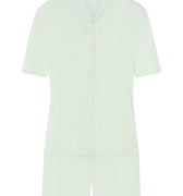 77977 Natural Comfort S/Slv Short Pajama - 2706 Green Tea