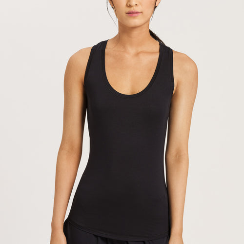 77995 Yoga Racer Back Tank Top - 019 Black