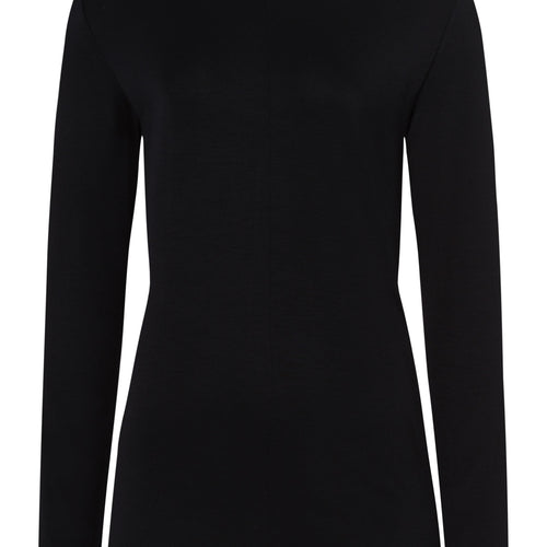 77996 Yoga Long Sleeve Top - 019 Black