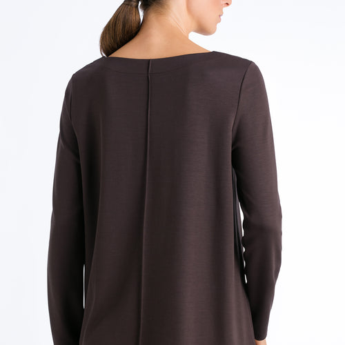 78602 Pure Comfort Long Sleeve Shirt - 1772 Black Coffee