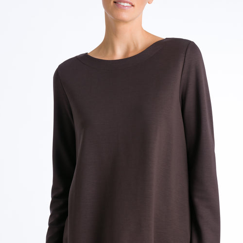 78602 Pure Comfort Long Sleeve Shirt - 1772 Black Coffee