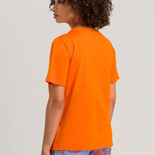 78662 Natural Shirt S/Slv Shirt - 2292 Juicy Orange