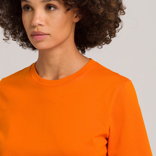 78662 Natural Shirt S/Slv Shirt - 2292 Juicy Orange