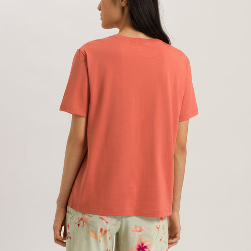 78662 Natural Shirt S/Slv Shirt - 2294 Apricot Brandy