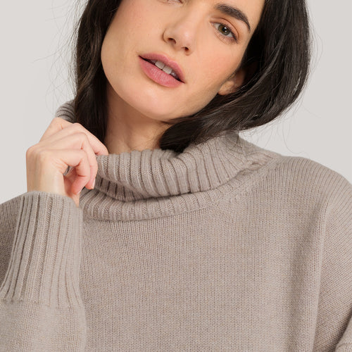 78699 Knits Turtleneck Pullover - 2805 Pumice