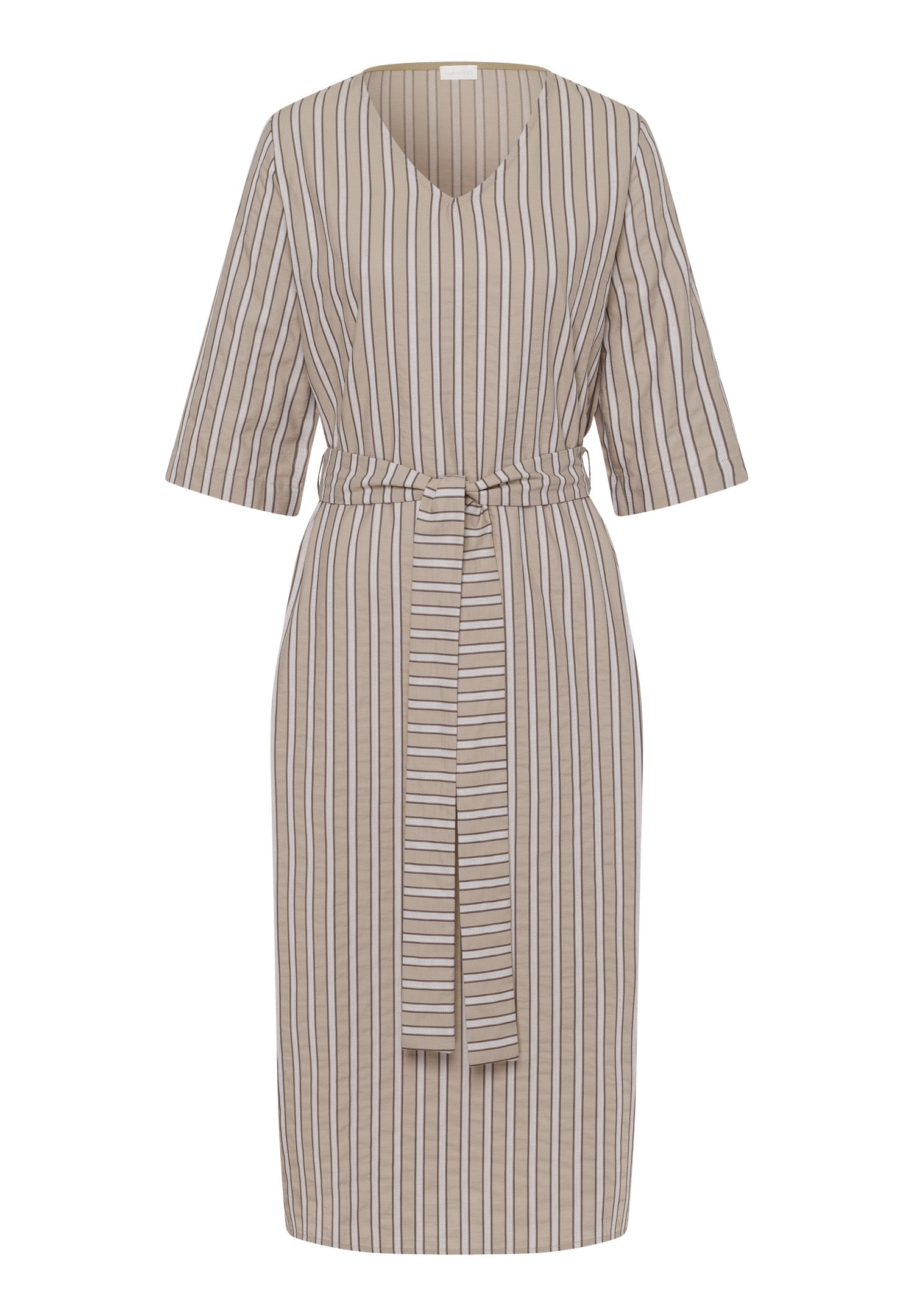 78709 Urban Casuals Dress - 2370 Earthy Stripe