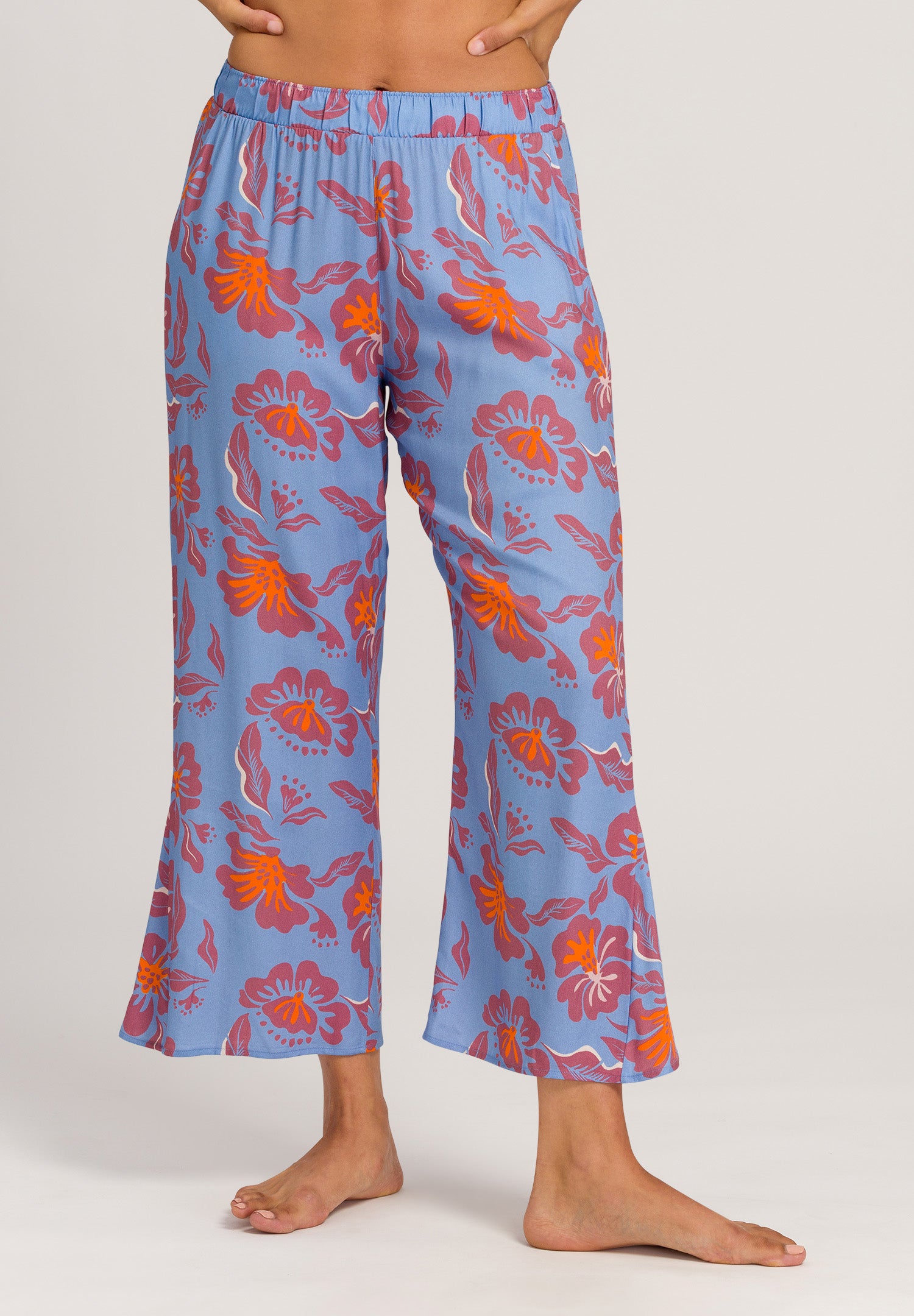 78732 Sunny Vibes Crop Pants - 2368 Vivid Flowers