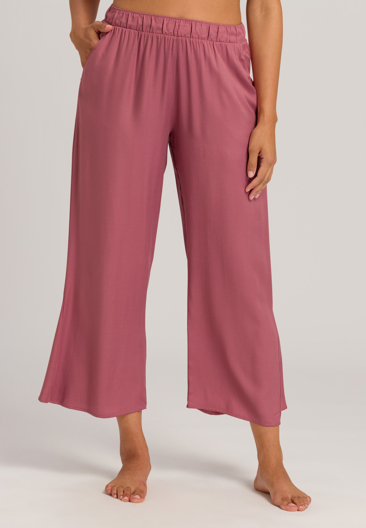 78732 Sunny Vibes Crop Pants - 2425 Rosewood