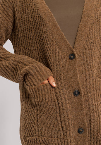 78782 Knits Cardigan - 1262 Cinnamon