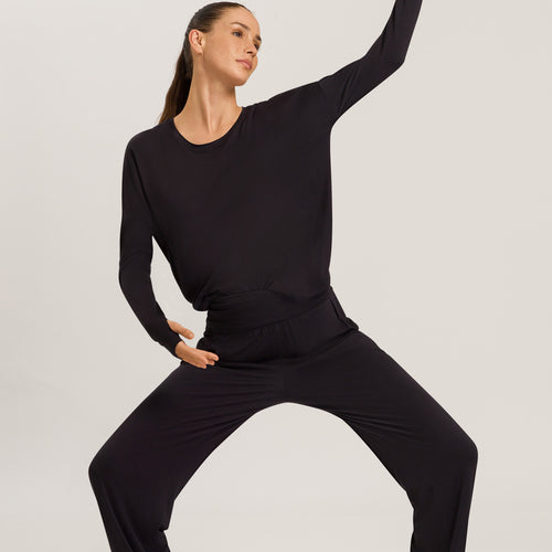 78796 Yoga L/Slv Shirt - 2199 Black Beauty